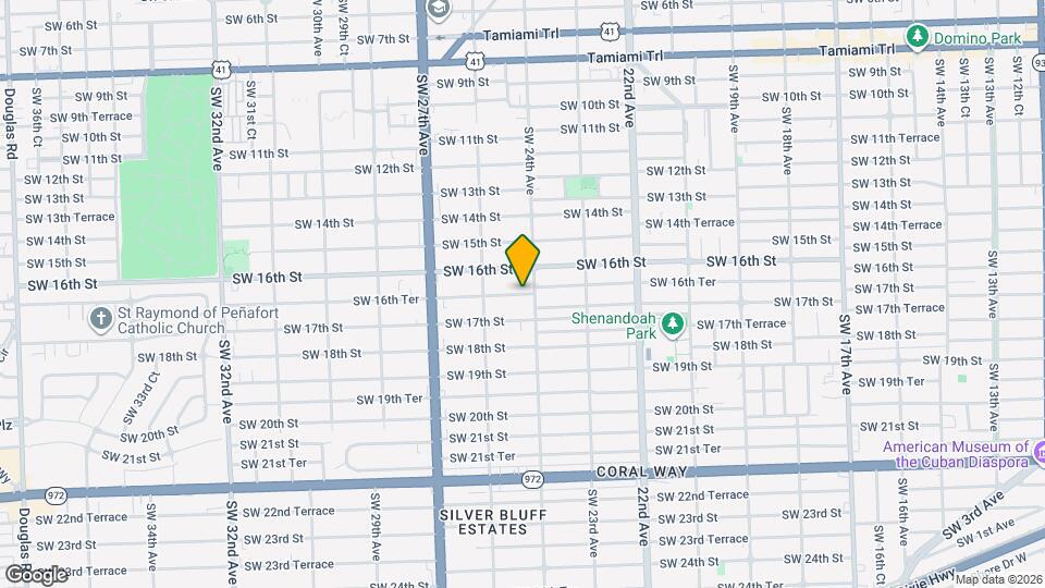 2421 SW 16th Ter Map and Location Details