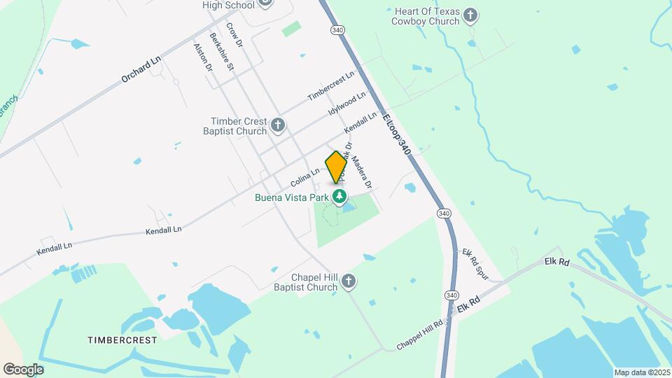 1931 Post Oak Dr Mapa y Detalles de la Ubicación