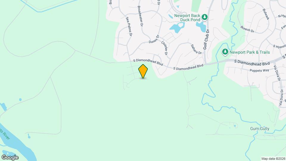 1935 Barrett Gables Dr Map and Location Details