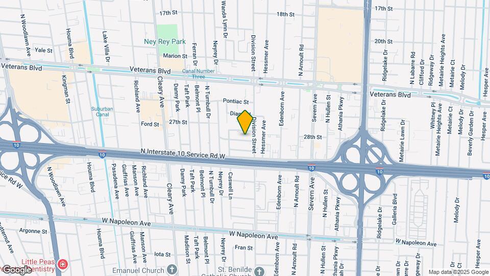 3715 Brandywine Dr Map and Location Details