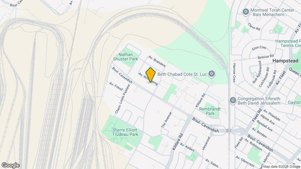 Cavendish Club Map and Location Details