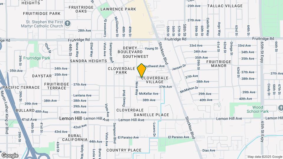 5113 Thurman Way Mapa y Detalles de la Ubicación
