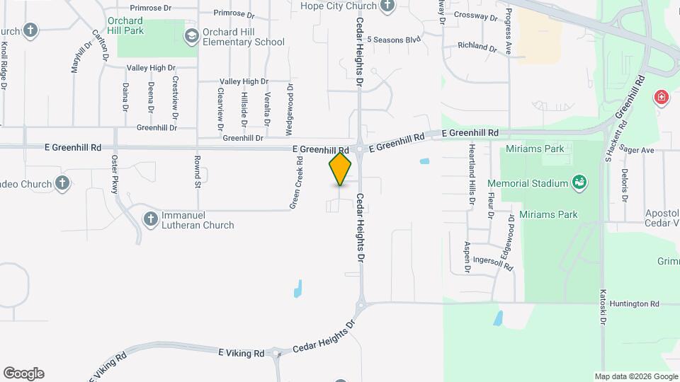 4701 Chadwick Rd, Unit #8 Map and Location Details
