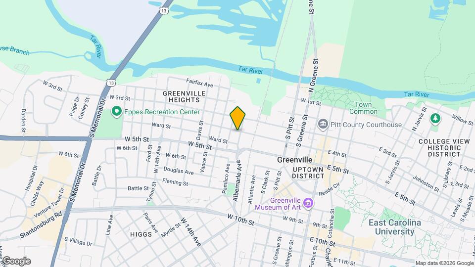 400 Elizabeth St Map and Location Details