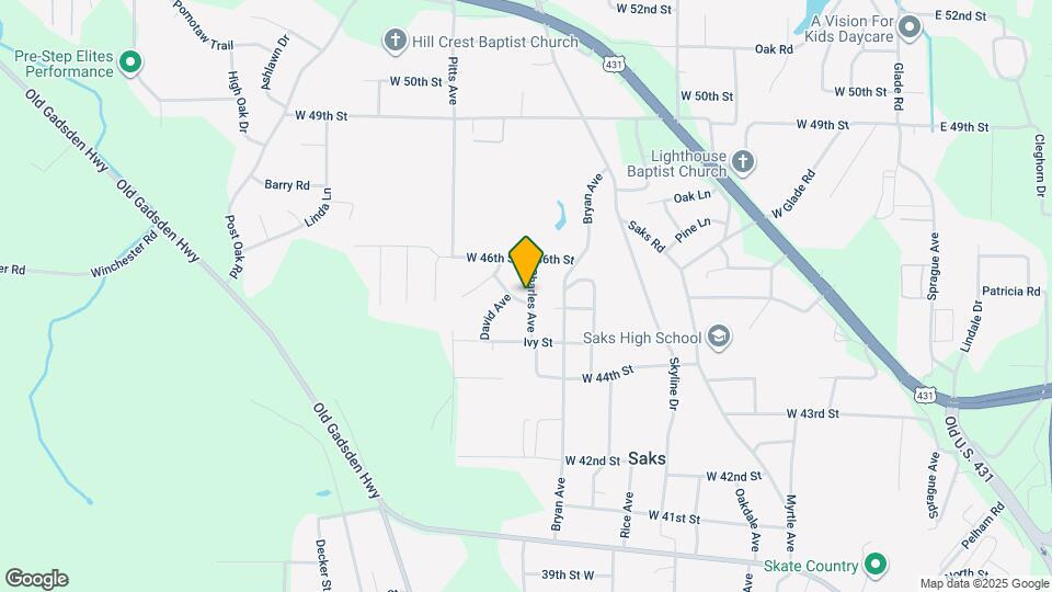 4500 Charles Ave Map and Location Details