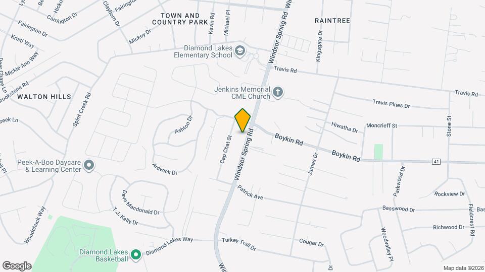 4243 Windsor Spring Rd Map and Location Details