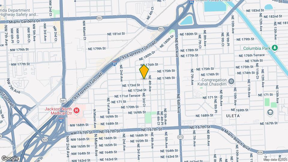 360 NE 174th St Map and Location Details