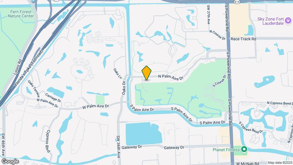 3150 N Palm Aire Dr Map and Location Details
