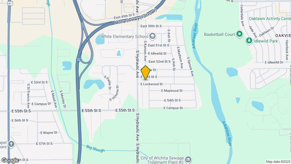 1810 E Lockwood St Map and Location Details