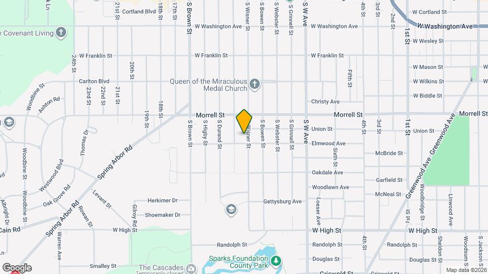 1006 S Wisner St Map and Location Details