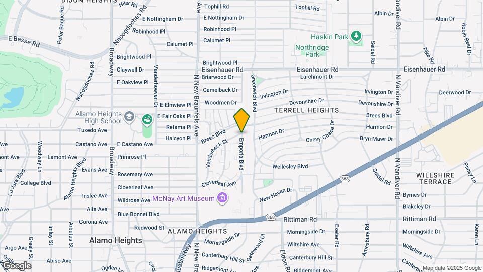 244 Emporia Blvd Map and Location Details