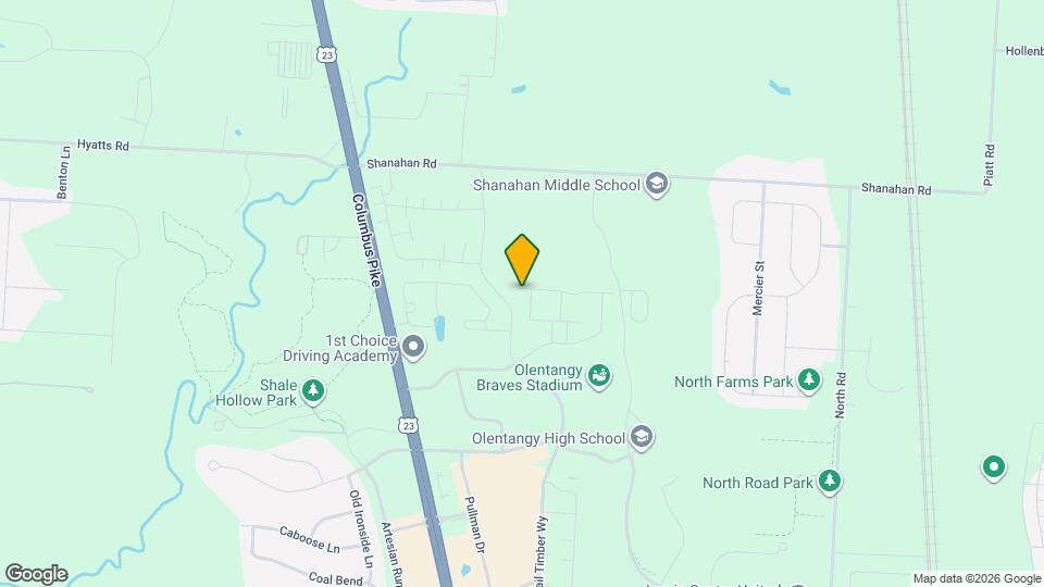 5868 Bluestone Wy Map and Location Details