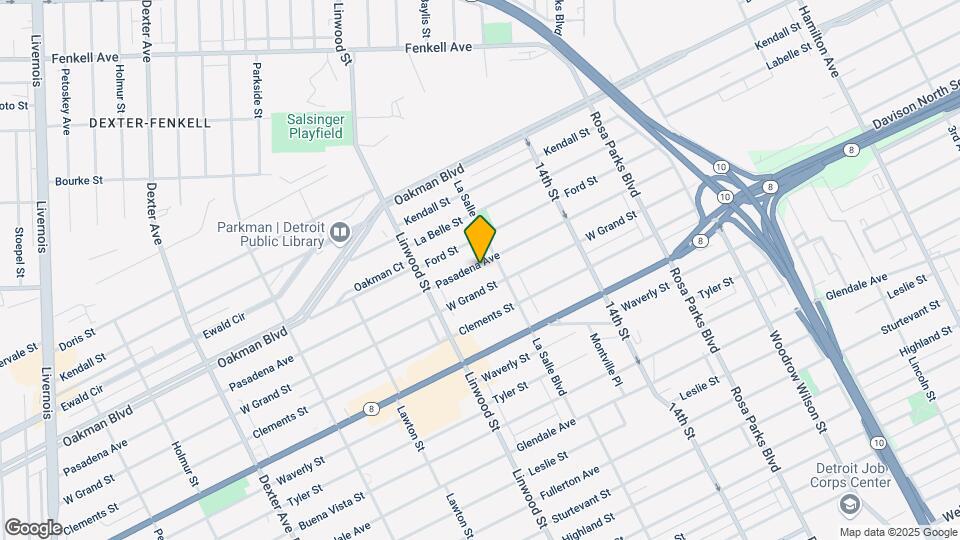 2433 Pasadena St Map and Location Details