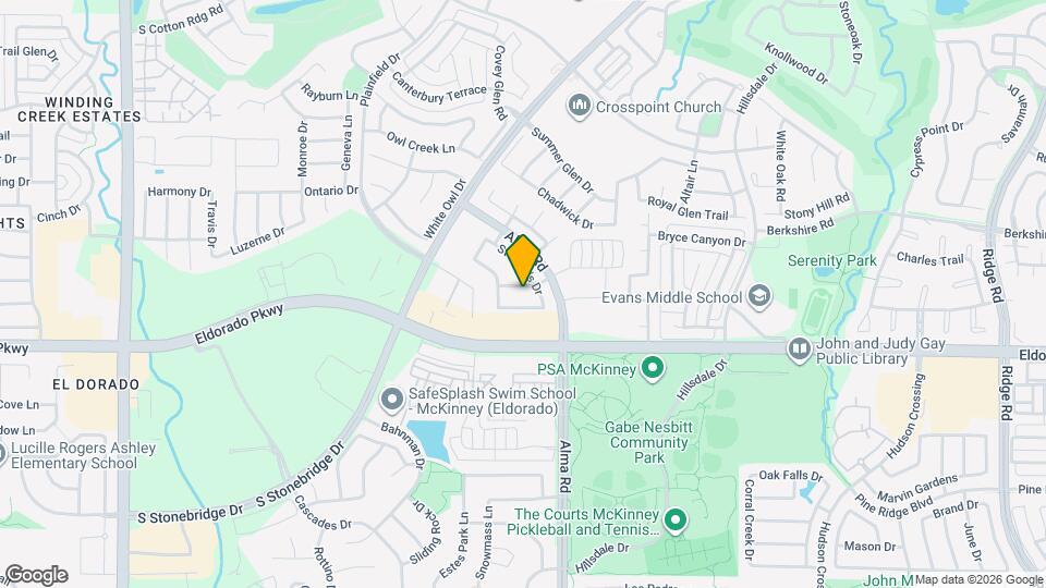 7509 Dalton Dr Mapa y Detalles de la Ubicación