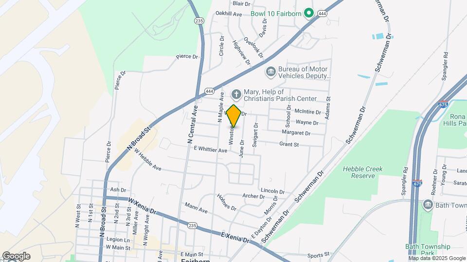 708 Winston Dr Map and Location Details