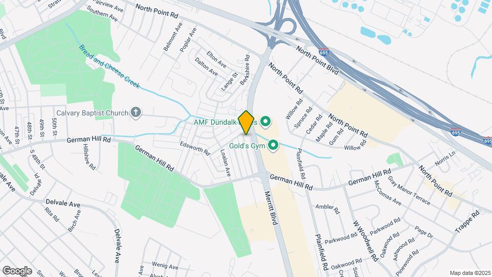 811 Mildred Ave Map and Location Details