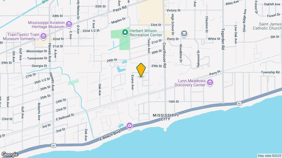 451 Oak Grove Ave Mapa y Detalles de la Ubicación