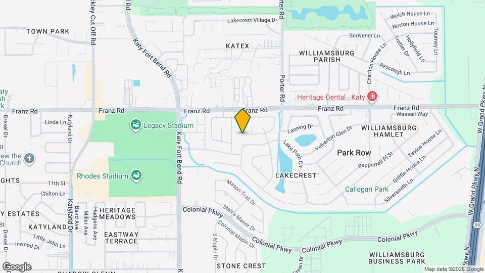 24647 Hampton Lakes Dr Map and Location Details