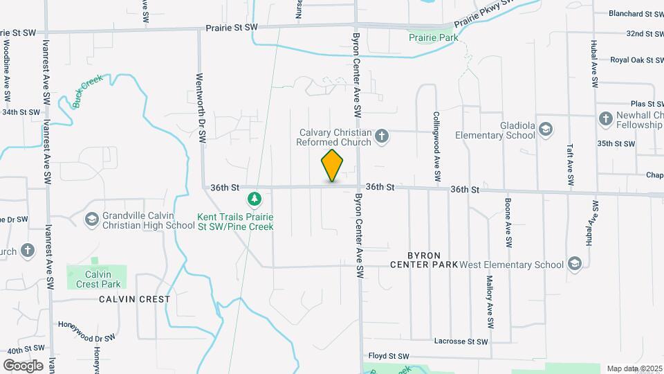 2422 36th St SW Map and Location Details