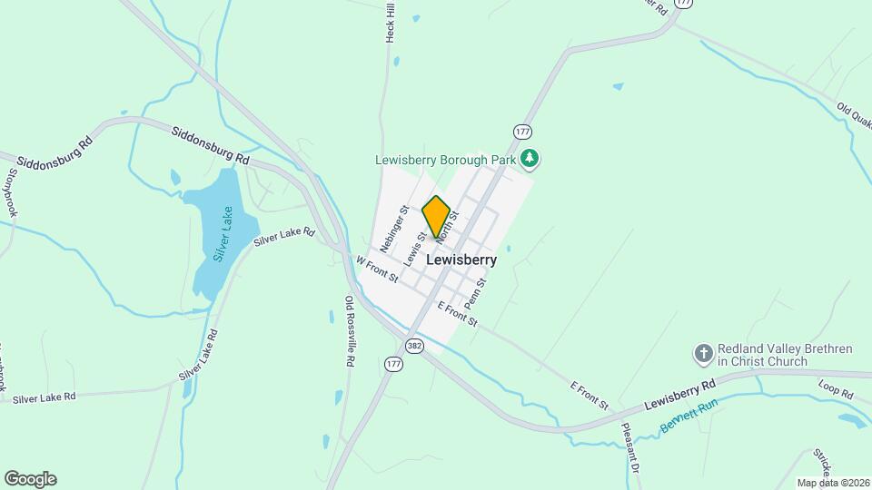 1365 Roundtop Rd Map and Location Details