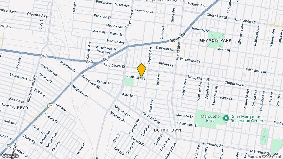 3764 Dunnica Ave Mapa y Detalles de la Ubicación