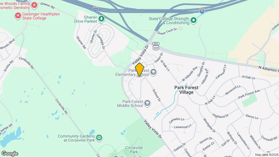 318 Amblewood Way Map and Location Details