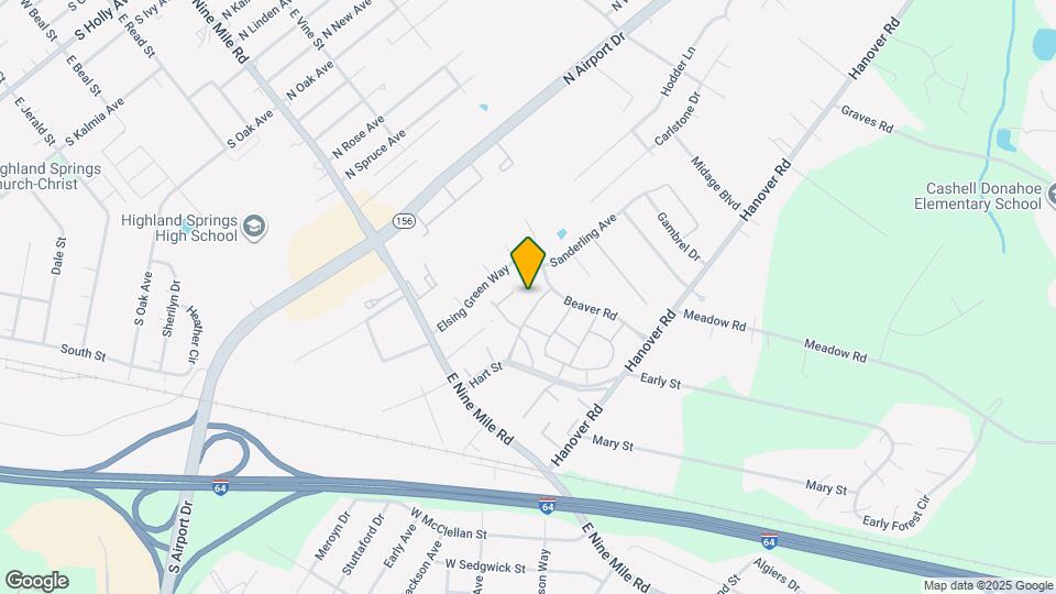 312 Cedarwood Rd Map and Location Details