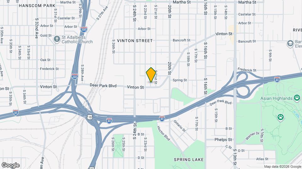 3125 S 22nd St Map and Location Details