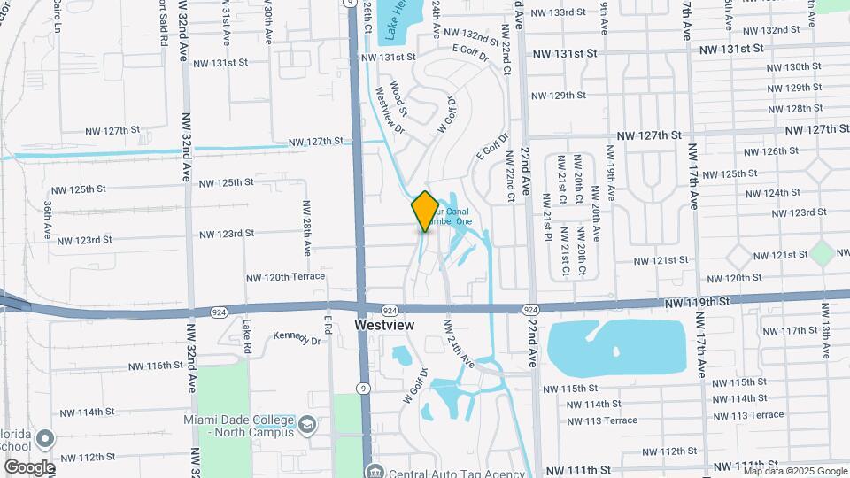 12234 NW 24th Pl Map and Location Details