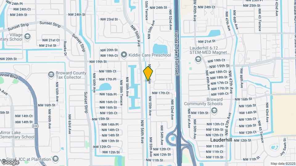 1789 NW 55th Ave Mapa y Detalles de la Ubicación