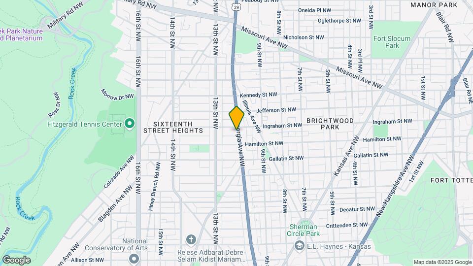 5230 Georgia Ave NW Map and Location Details