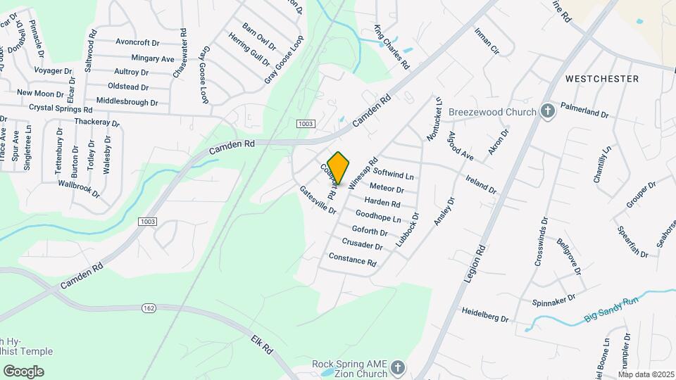 1022 Coalport Rd Map and Location Details