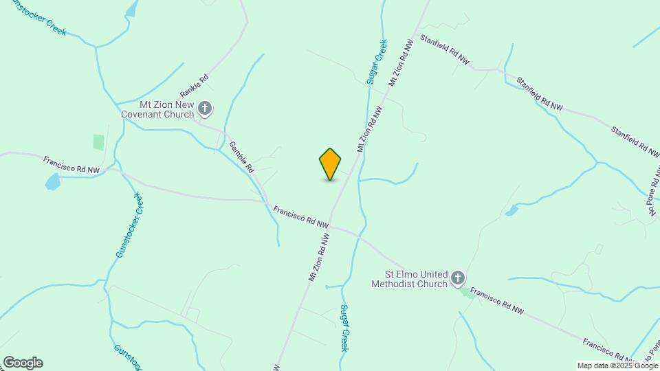 819 Mt Zion Rd NW Map and Location Details