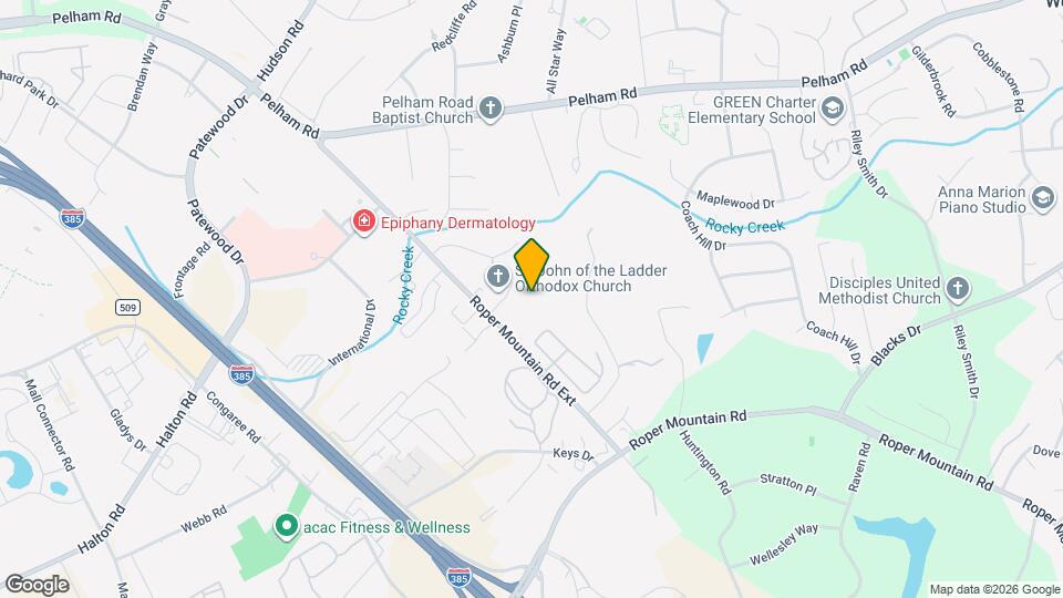 217 Roper Mountain Rd Ext Mapa y Detalles de la Ubicación