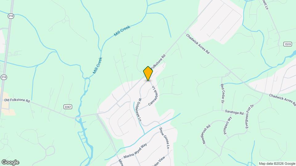 433 Canvasback Ln Map and Location Details