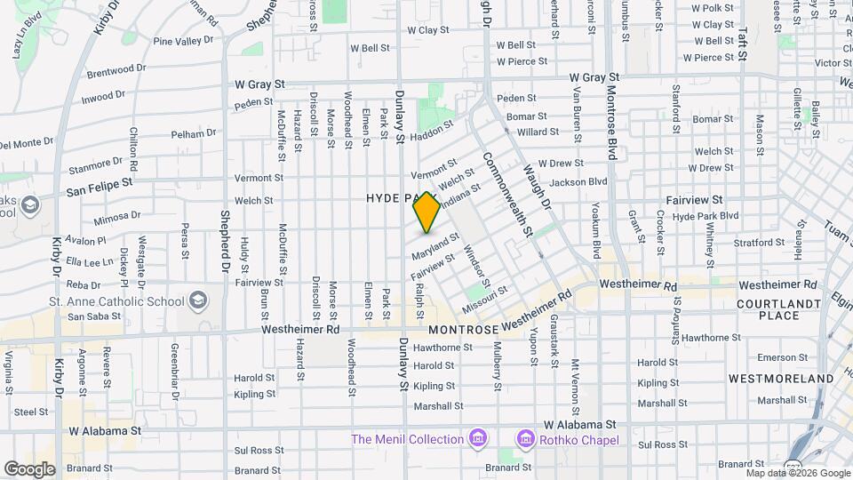 1735 Michigan St Map and Location Details