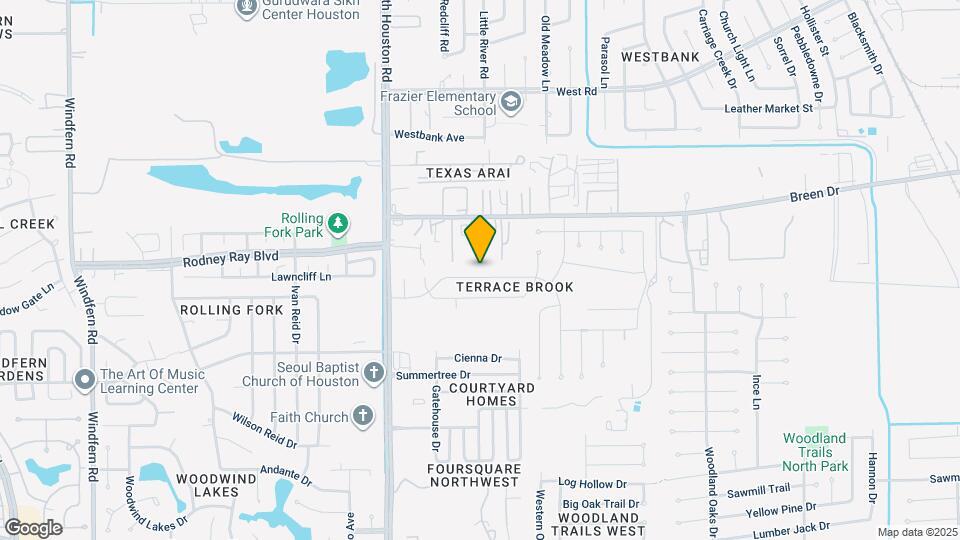 8318 Terrace Brook Dr Map and Location Details