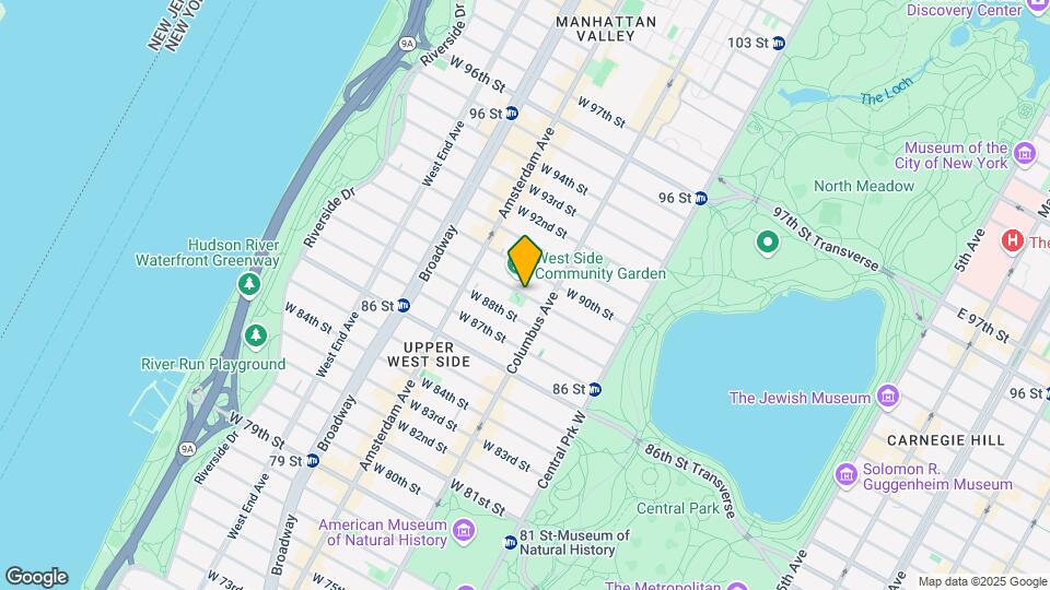 129 W 89th St Map and Location Details