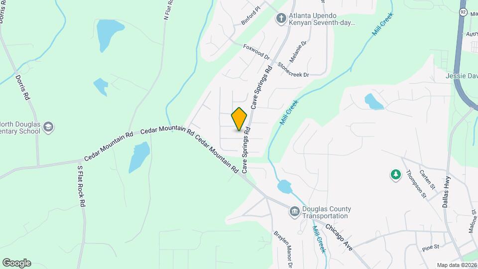 8131 Vincent Mill Dr Map and Location Details