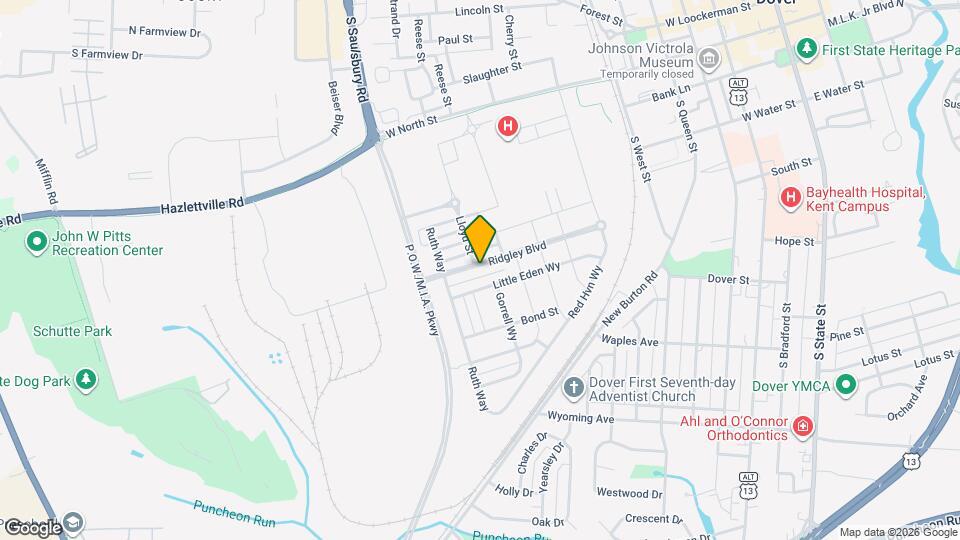 424 Ridgely Blvd Map and Location Details