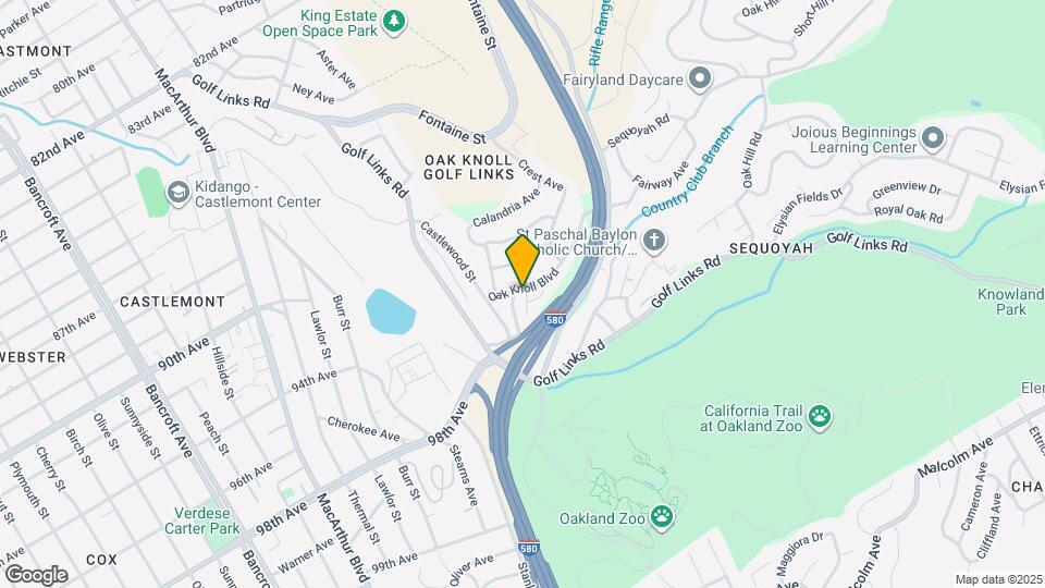 3440 Oak Knoll Blvd Map and Location Details