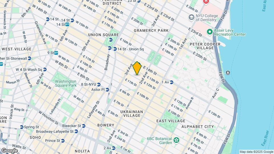 229 E 12th St Mapa y Detalles de la Ubicación