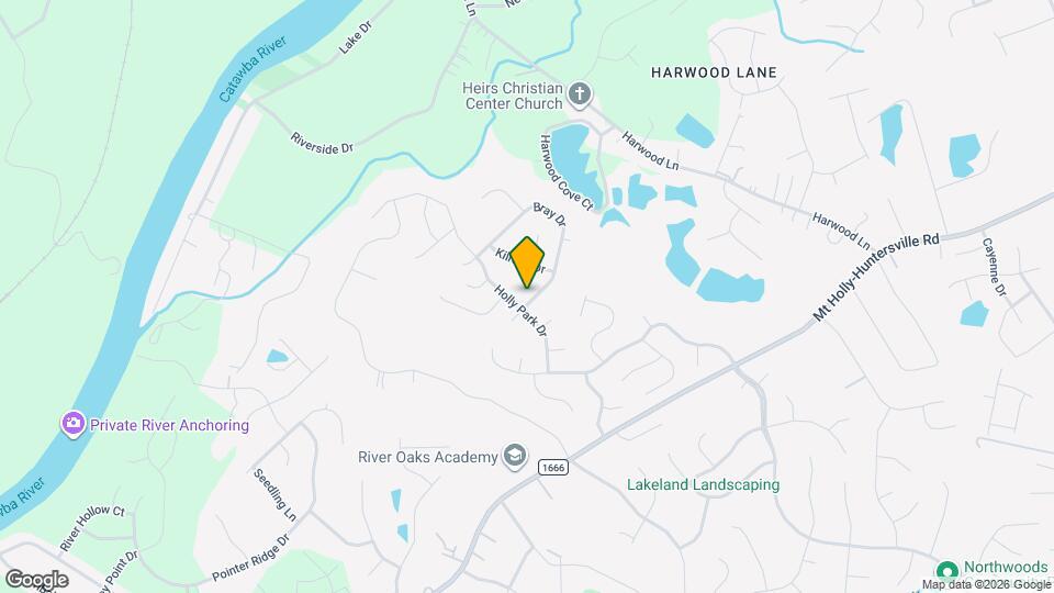 1353 Bray Dr Map and Location Details