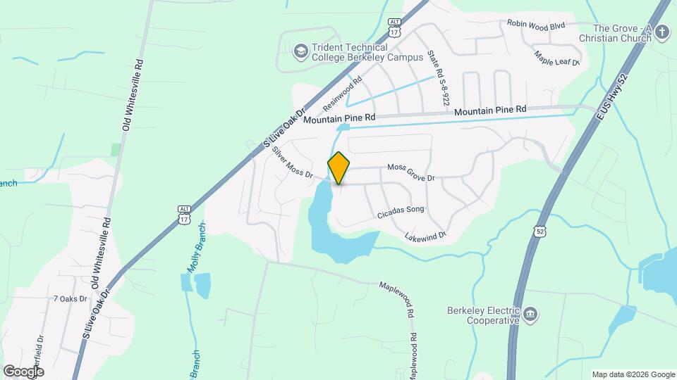 655 Silver Moss Dr Map and Location Details