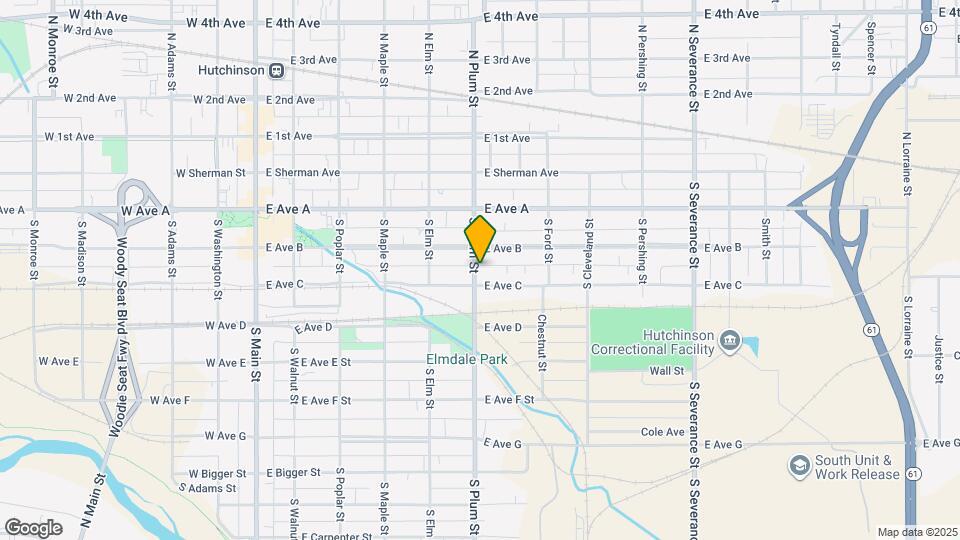 216 S Plum St Map and Location Details