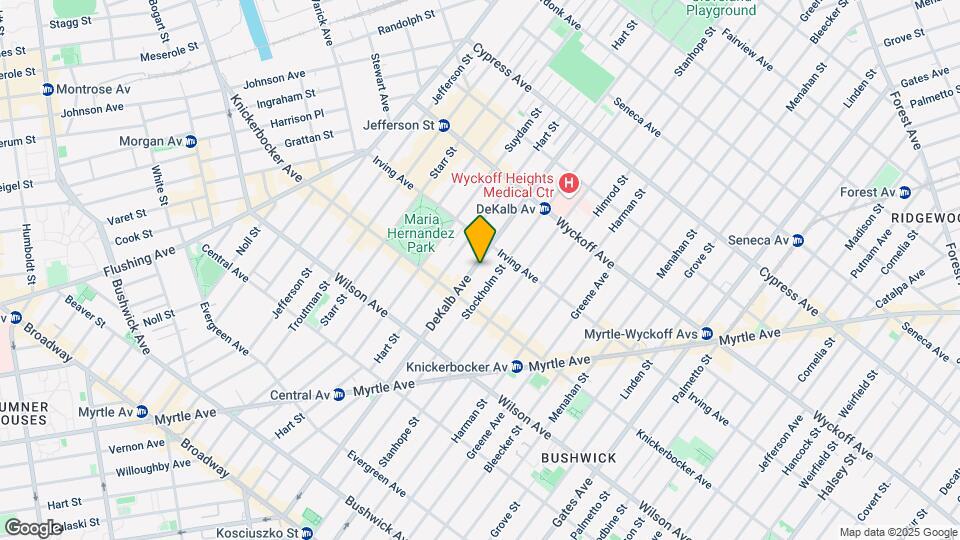 1502 Dekalb Ave Mapa y Detalles de la Ubicación