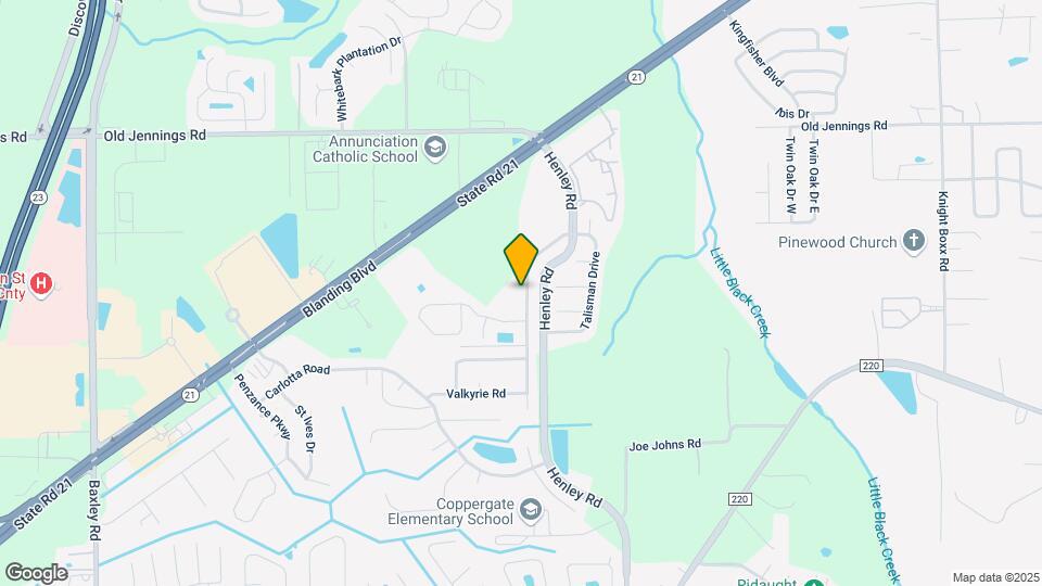 3458 Talisman Drive Map and Location Details