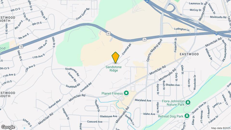 1525 Cresthill Rd, Unit 4104 Map and Location Details