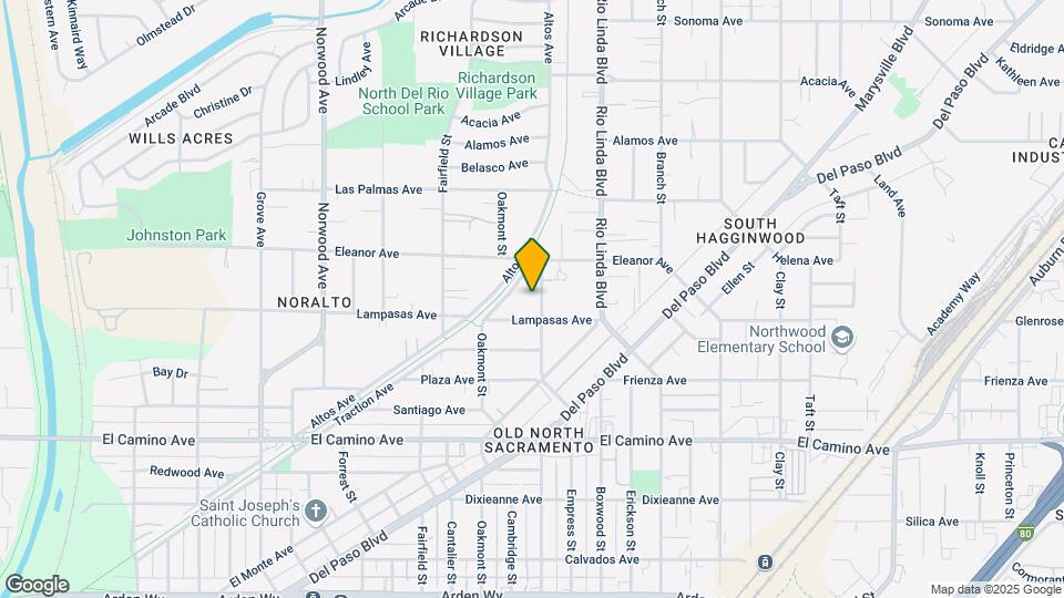 2617 Beaumont St Map and Location Details