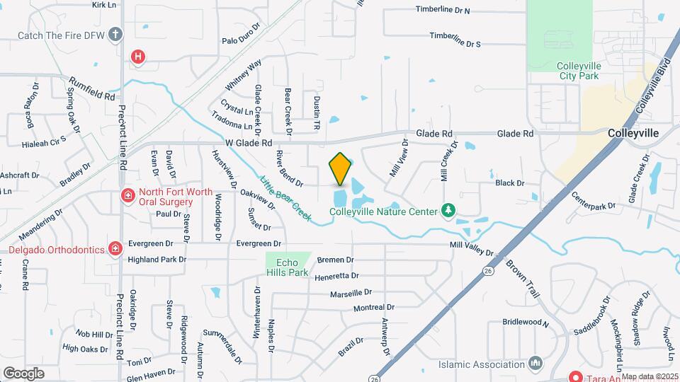 3103 River Bend Dr Map and Location Details